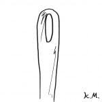 一文物語365 挿絵 針の穴