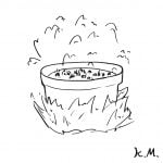 一文物語365 挿絵 湯釜