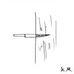 一文物語365 挿絵 刃物