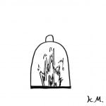 一文物語365 挿絵 火
