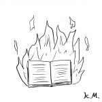 一文物語365 挿絵 炎の書