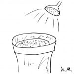 一文物語365 挿絵 水やり