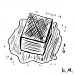 一文物語365 挿絵 分厚い図鑑