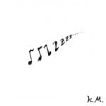 一文物語365 挿絵 音符