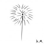 一文物語365 挿絵 花火