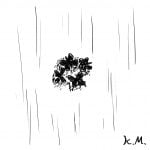 一文物語365 挿絵 黒い蝶の群がり