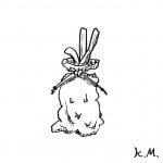 一文物語365 挿絵 骨の入った袋
