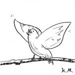 一文物語365 挿絵 鳥