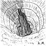 一文物語365 挿絵 埋められていた建物