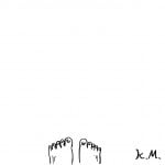 一文物語365 挿絵 足元