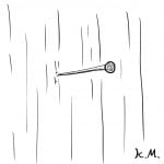 一文物語365 挿絵 くぎ