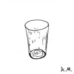 一文物語365 挿絵 コップ