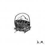 一文物語365 挿絵 ガチャポンのケース