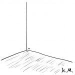 一文物語365 挿絵 部屋の隅の穴