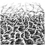 一文物語365 挿絵 海面