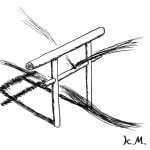 一文物語365 挿絵 鳥居をくぐるなにか
