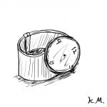 一文物語365 挿絵 針のない腕時計