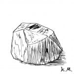 一文物語365 挿絵 岩