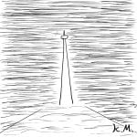一文物語365 挿絵 白い塔