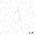 一文物語365 挿絵 雨