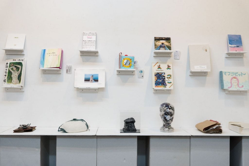 THE LIBRARY 2017 TOKI Art Space 会場内奥の展示