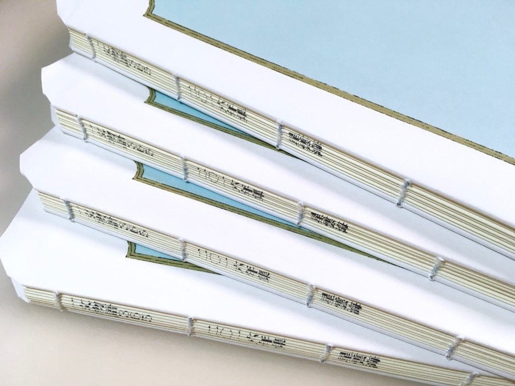 手製本一文物語365 2016年集 糸かがり