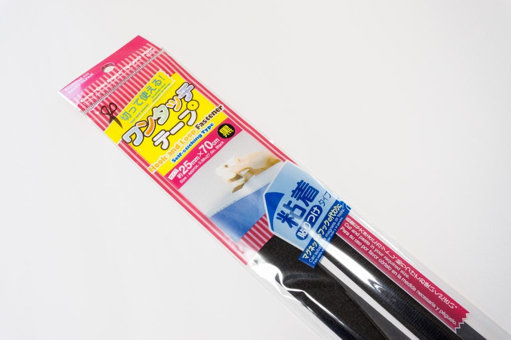 100円均一ショップのマジックテープ
