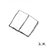 一文物語365 挿絵 文字がなくなっている本