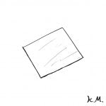 一文物語365の挿絵:何も写っていない写真