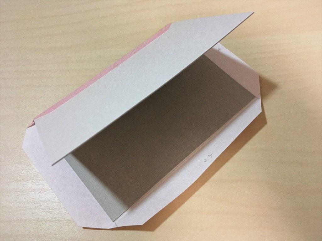 糸かがり手製本一文物語365舞の厚紙を貼った表紙と裏表紙