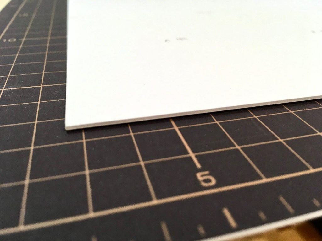 糸かがり手製本はん・ぶんこ3冊収納BOXの材料厚紙1mm