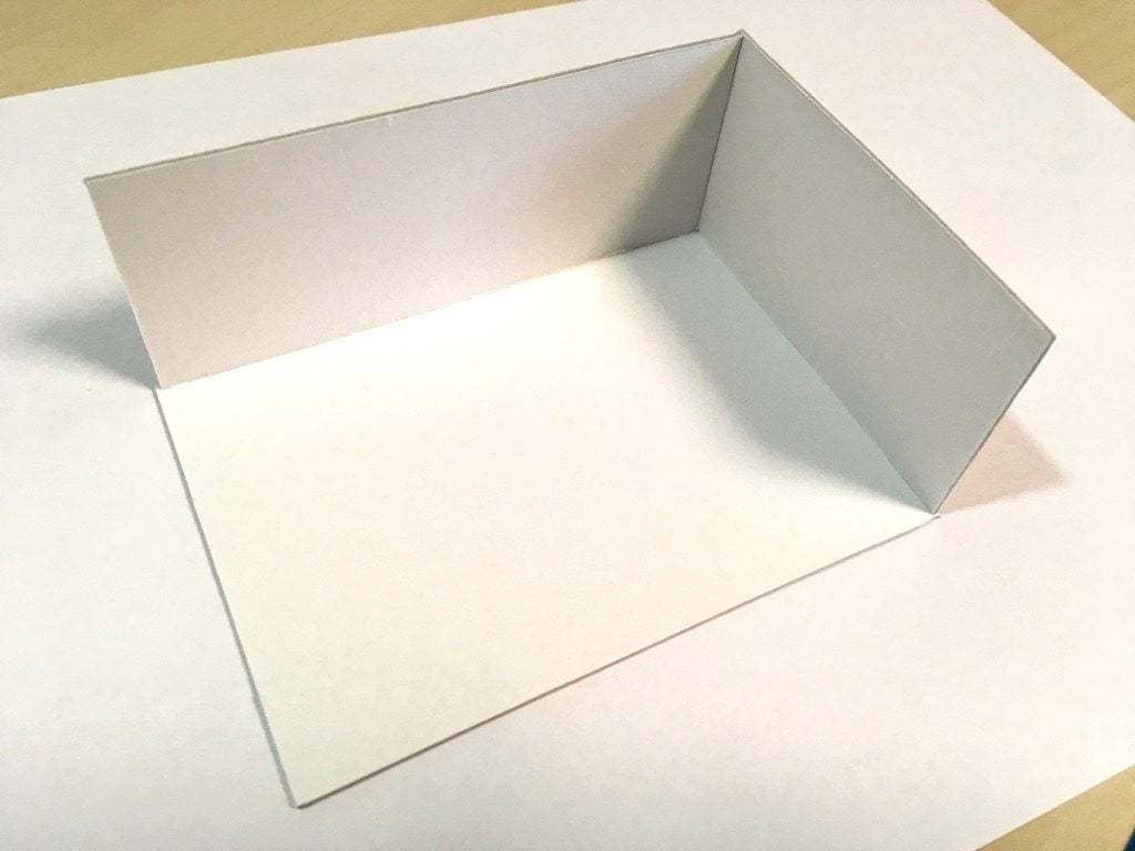 糸かがり手製本はん・ぶんこ3冊収納BOXの厚紙組み立て