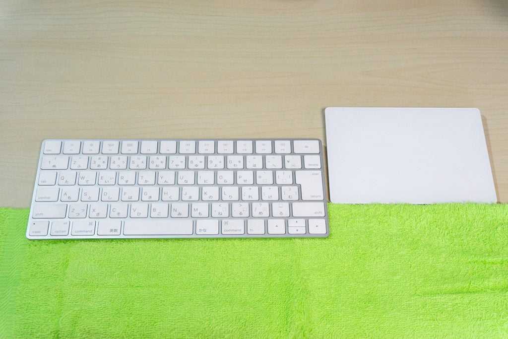 Magic KeyboardとMagic Trackpad 2