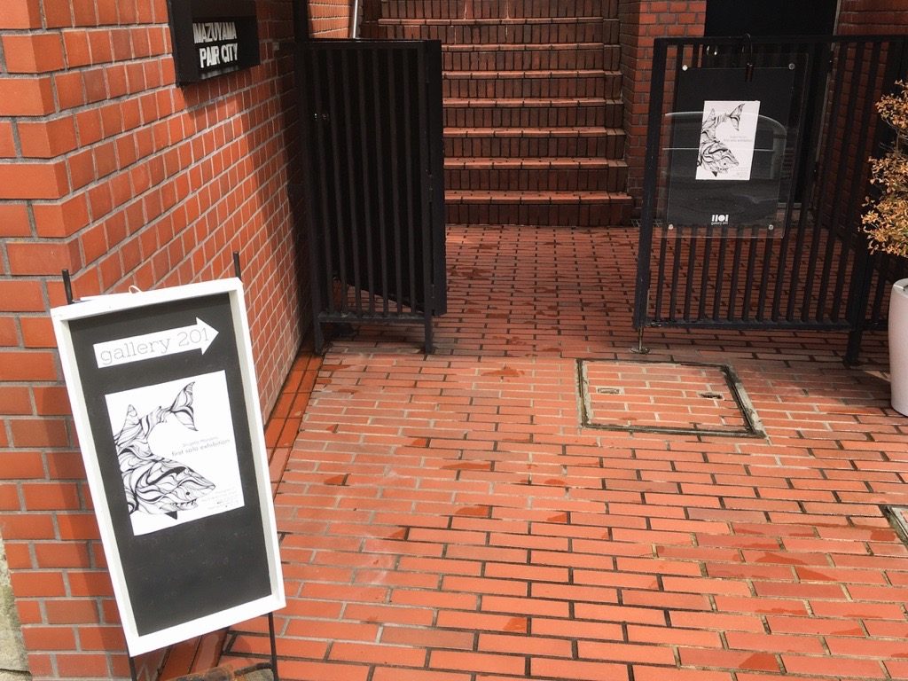 gallery201の入り口