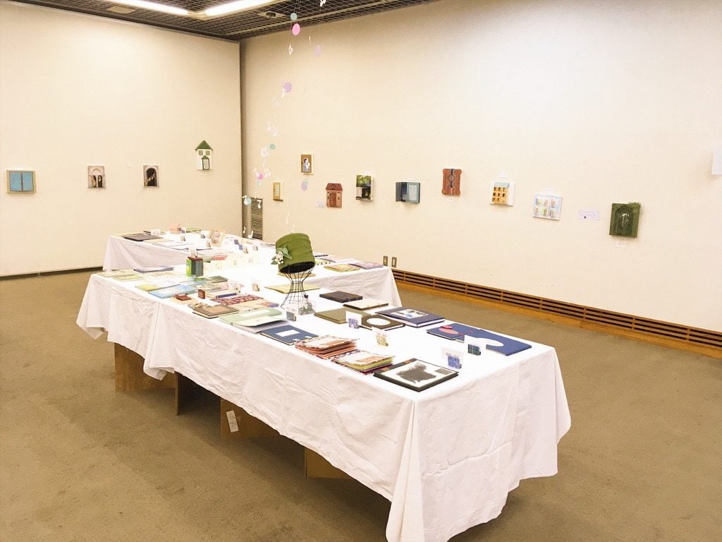 第40回八王子市図書館「手づくりの本展」会場