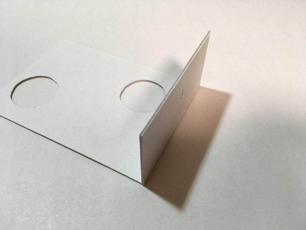 一文物語手製本「ポケットに入る宇宙の万華鏡」BOXの箱のパーツを貼り合わせ