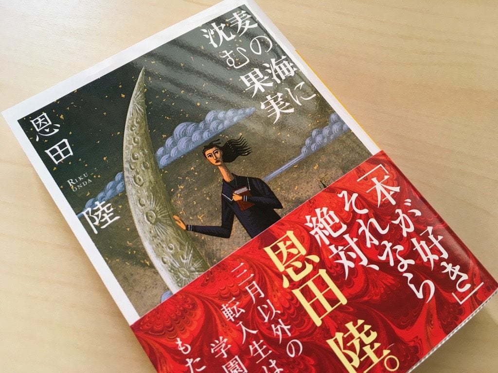 小説「麦の海に沈む果実」の表紙