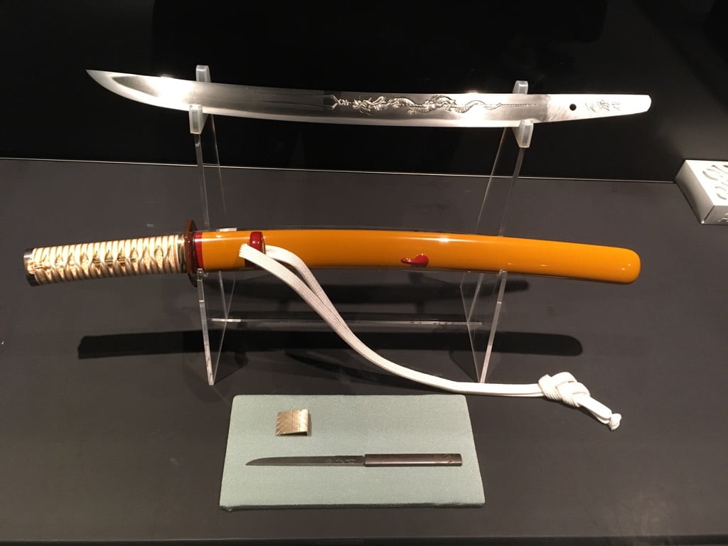 エヴァンゲリヲンの日本刀