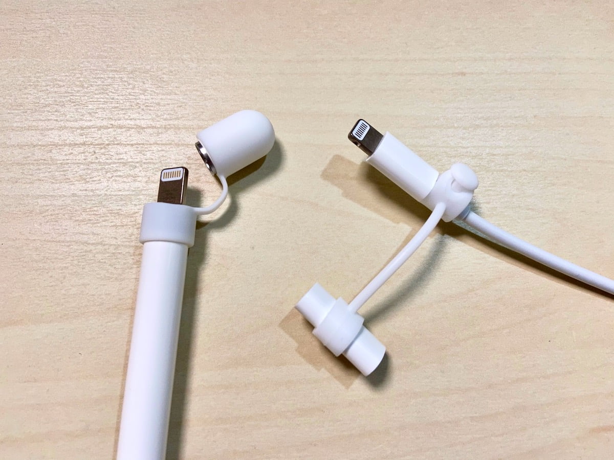 【ELECOM】Apple Pencil カバー 充電アダプタ用紛失防止キャップ
