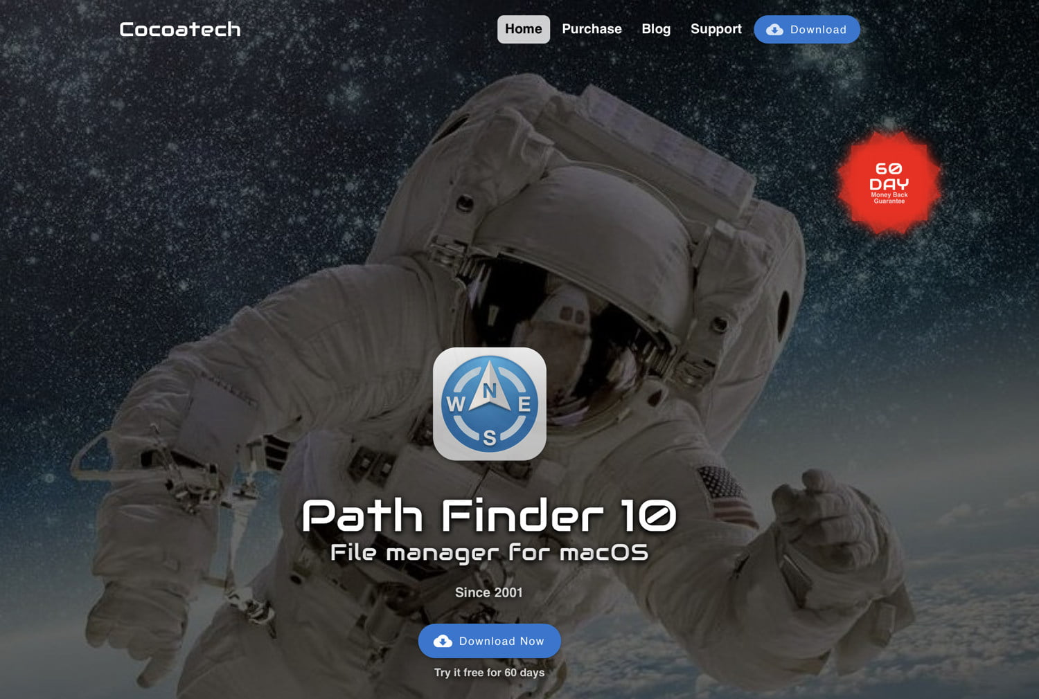 Path FinderのWebサイト
